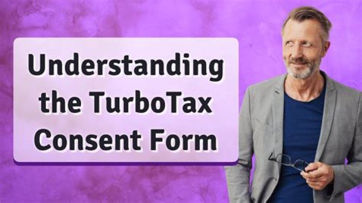 Should I sign the TurboTax consent form?