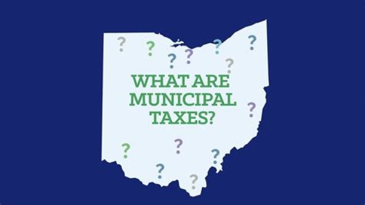 What are examples of municipal taxes?