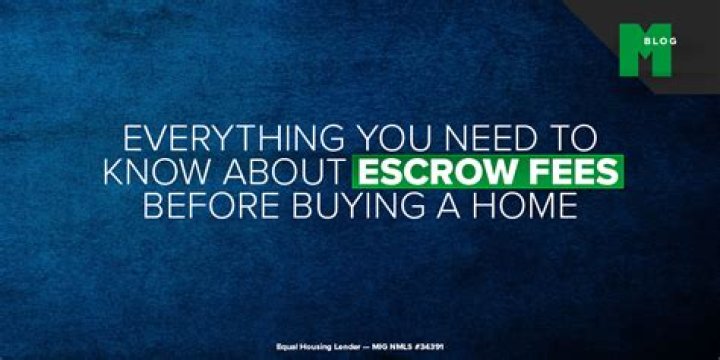 What are normal escrow fees in California?