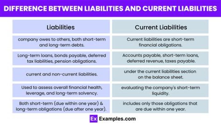 What are some examples of accrued liabilities?