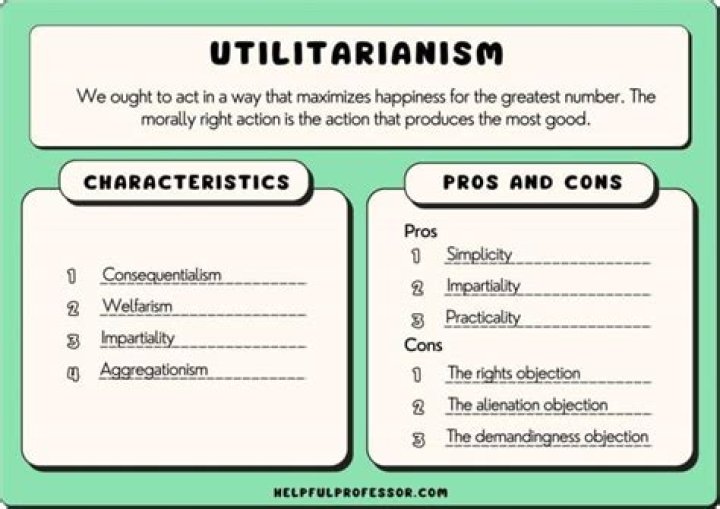 What are some positive aspects of utilitarianism?