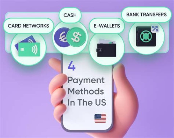 What are the 4 payment methods?