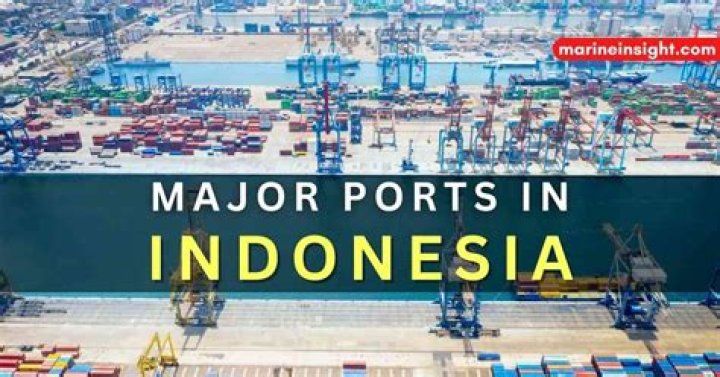 What are the major ports in Indonesia?
