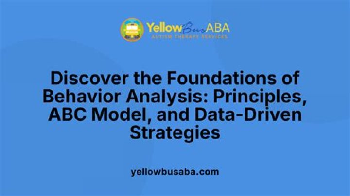 What are the principles of behavior management?