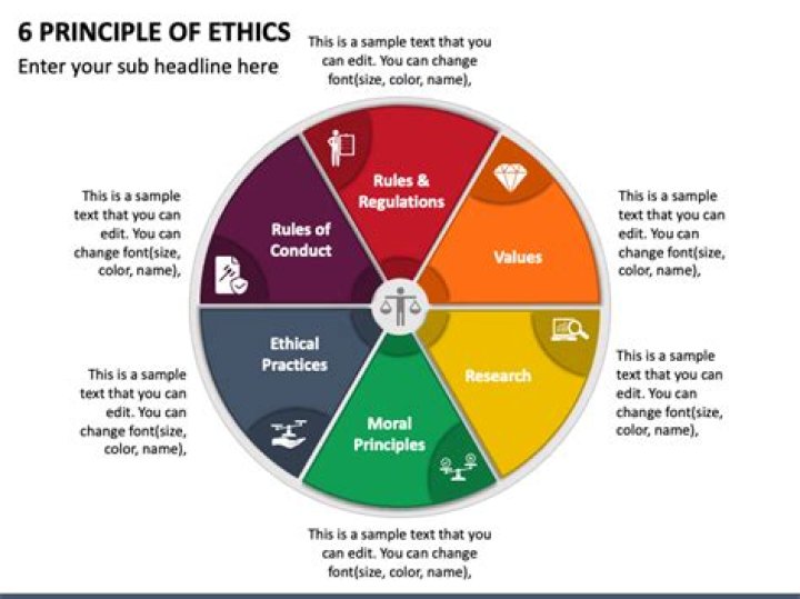 What are the principles of ethical conduct?