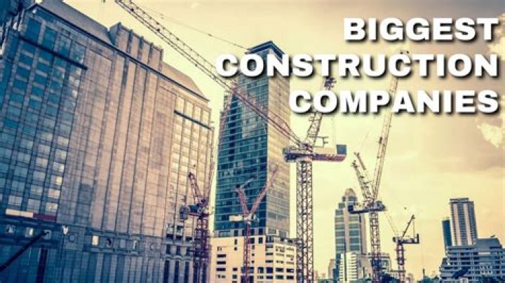 What big construction company went bust?