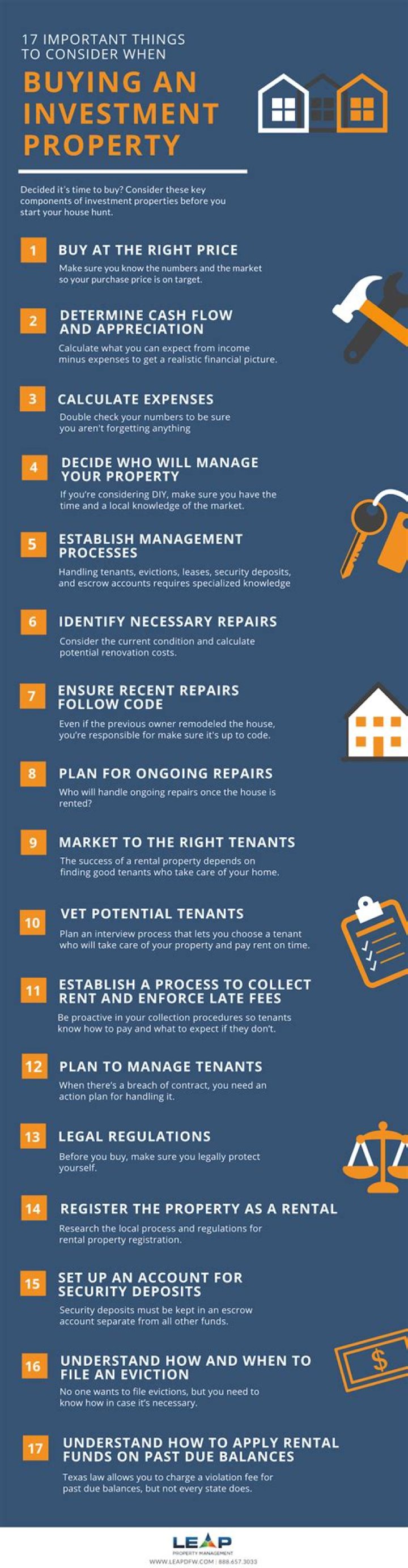 What can you claim when buying an investment property?