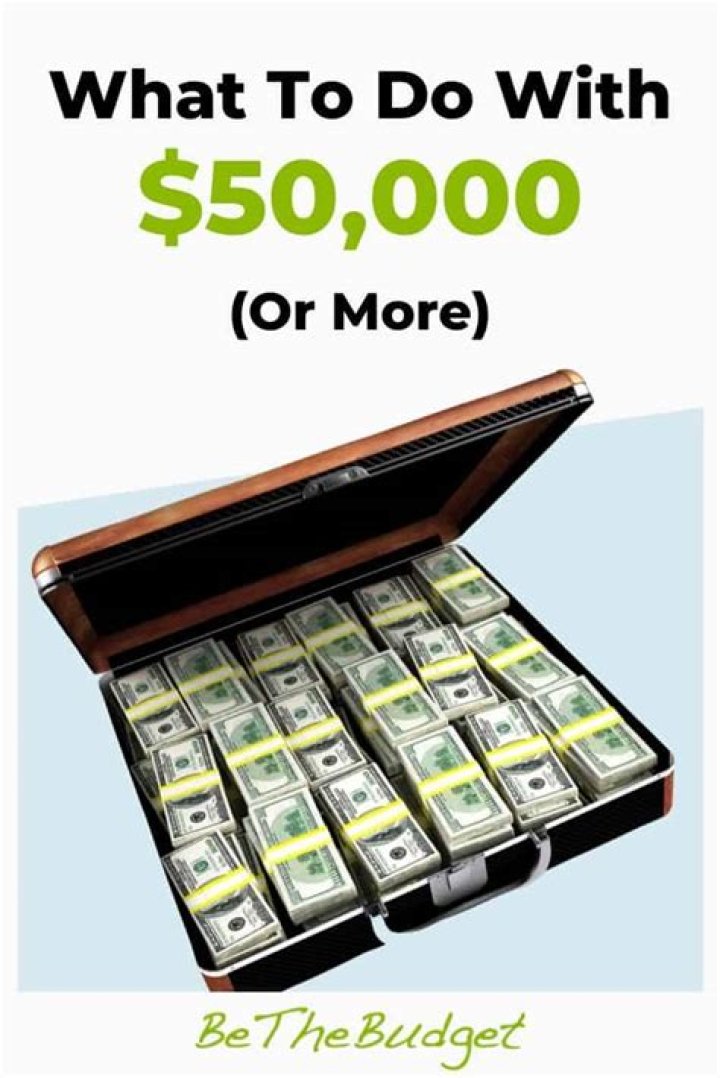 What can you do with 50k cash?