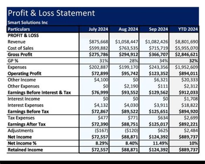 What do income statements reflect?