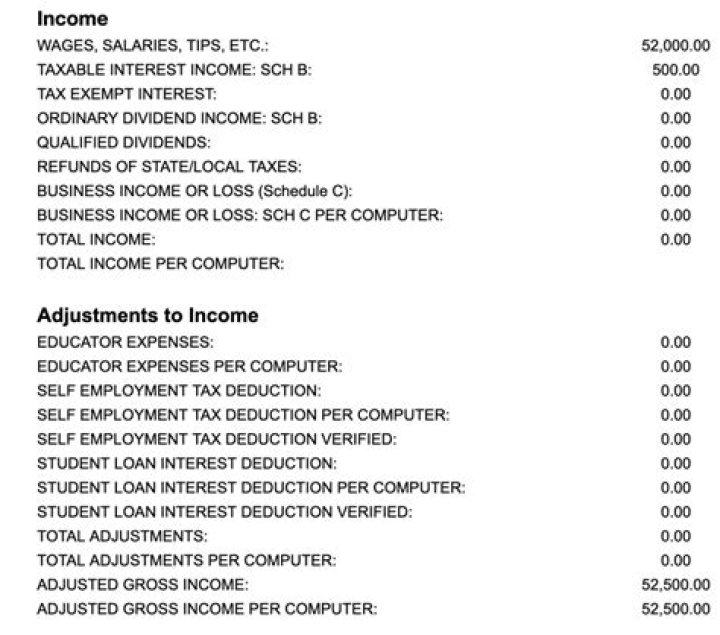 What does a Wage and income transcript show?