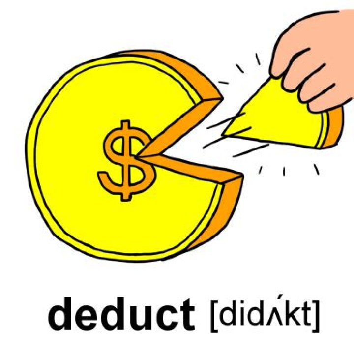 What does deduct mean?