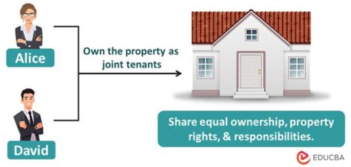 What does it mean to say that two people have joint tenancy ownership of property?