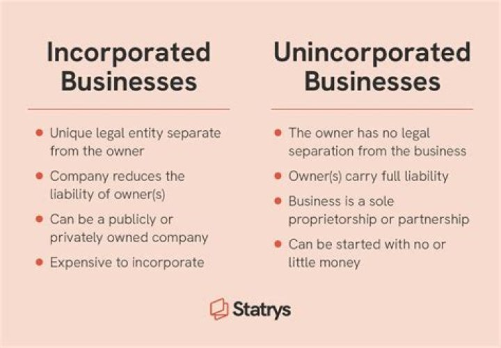 What does it mean when business owners incorporate?