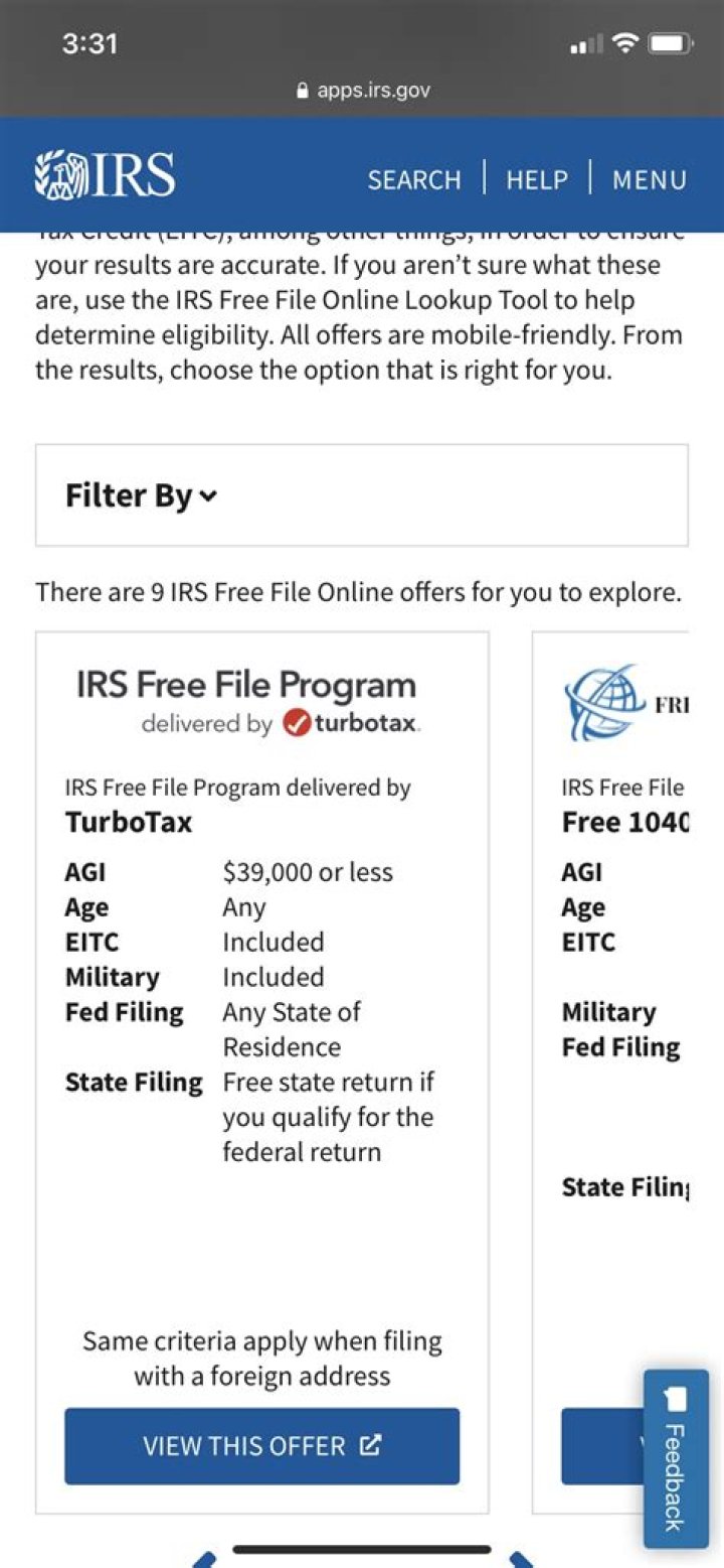 What does it mean when it says our records indicate you are not entitled to efile one or more Formsets?