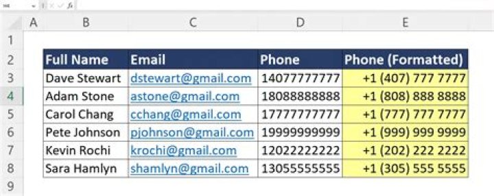 What does the plus sign mean in front of a telephone number?