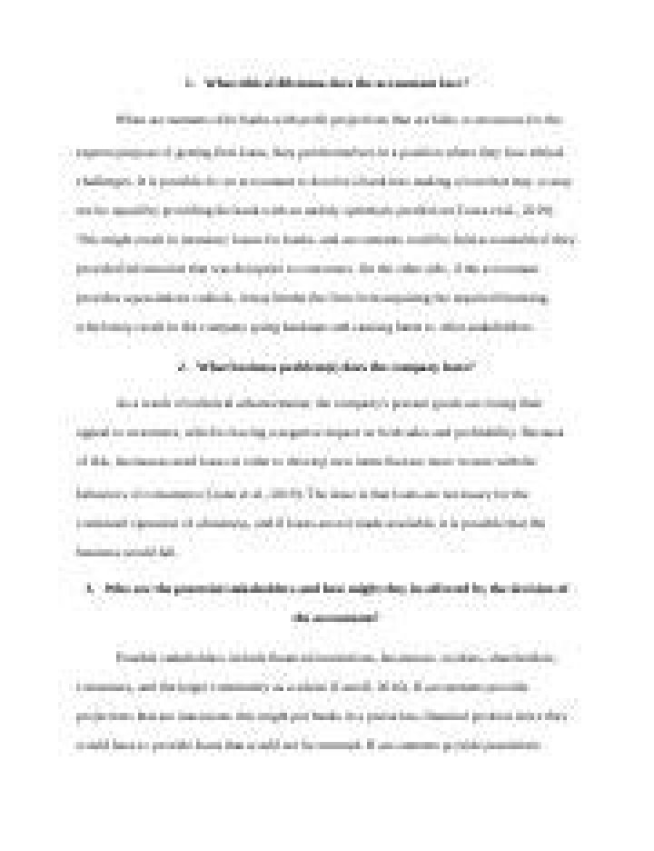 What ethical dilemma does the accountant face?