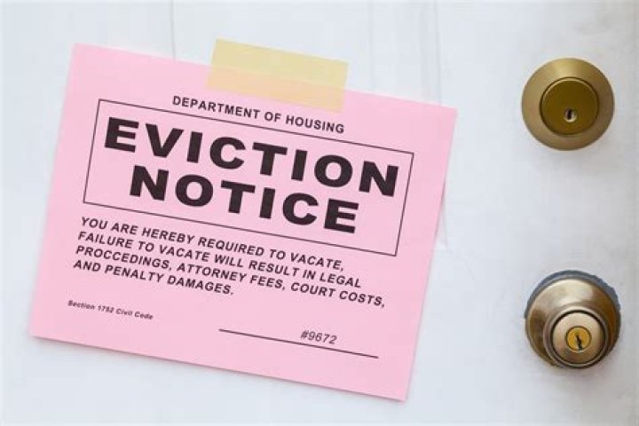 What happens after an eviction notice is served?