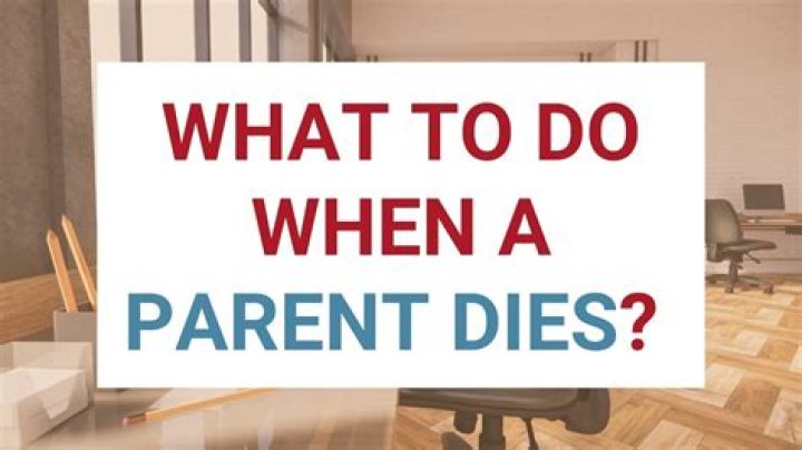 What happens financially when your parents die?