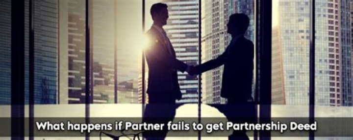 What happens if a partnership fails?