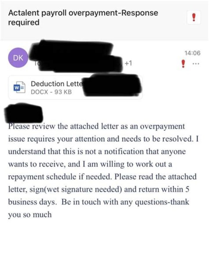 What happens if you overpay on your tax return?