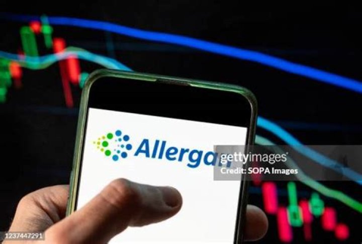 What happens to Allergan stock after merger?