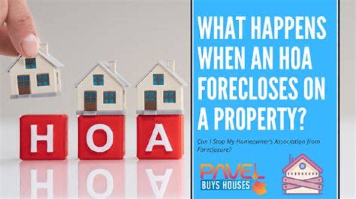 What happens to mortgage When HOA forecloses?