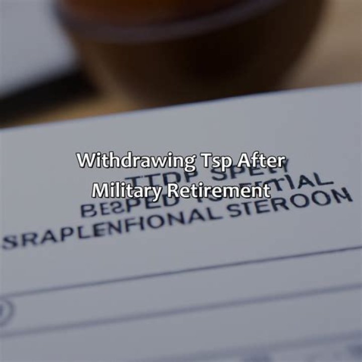 What happens to TSP after military separation?