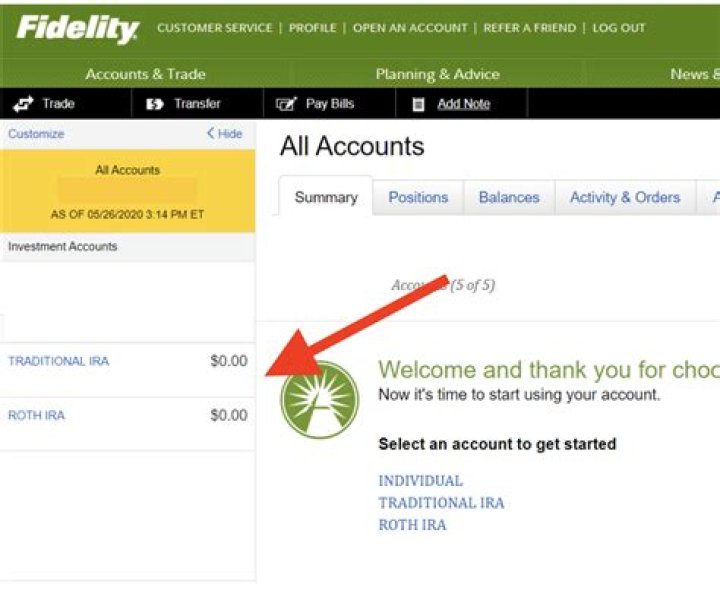 What happens to your Fidelity account when you die?