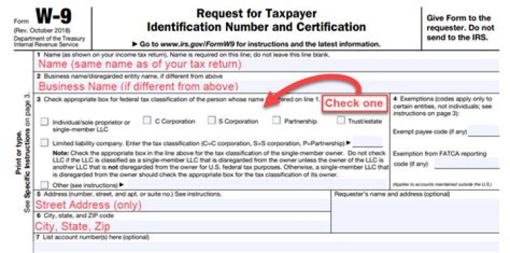 What IRS Form do college students fill out?