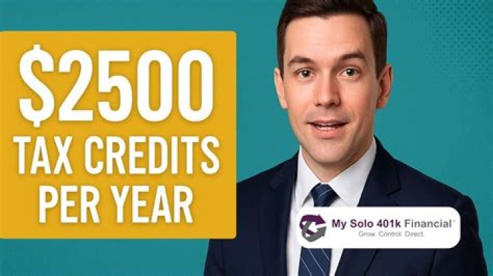 What is a 2500 tax credit?