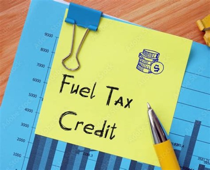 What is a federal fuel tax credit?
