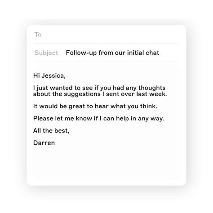 What is a good follow-up question?