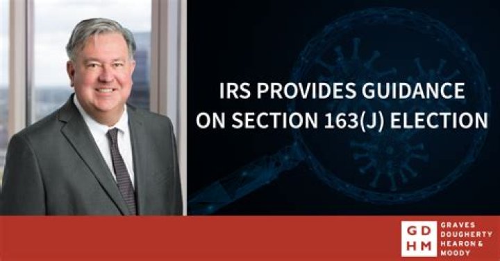 What is a section 163 J election?