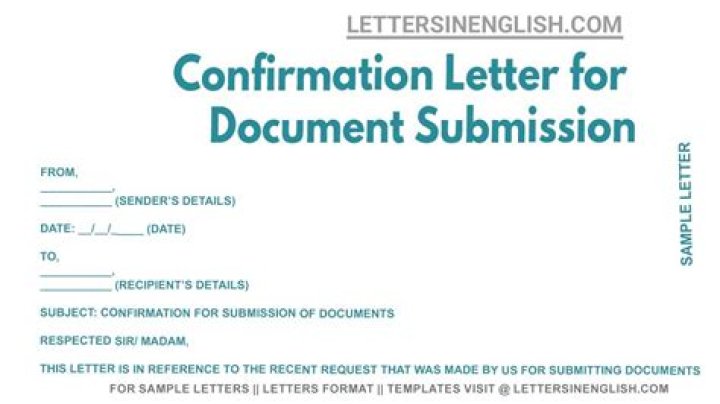 What is a substantiation letter?