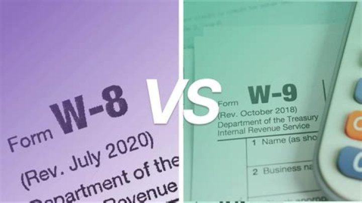 What is a W9 and W8 form?