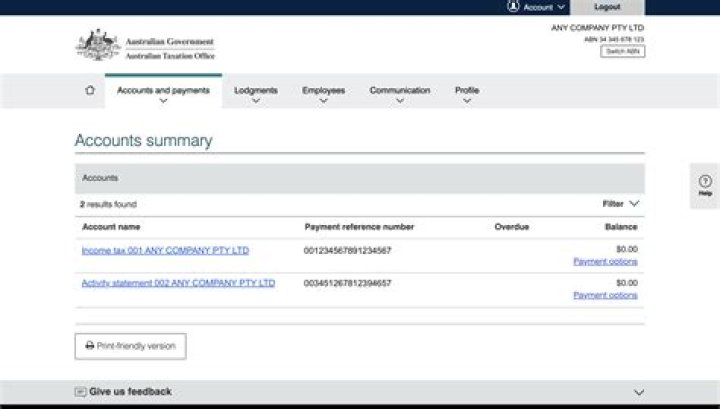 What is an ATO statement of tax record?