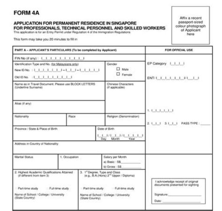 What is approved in principle for permanent residence?