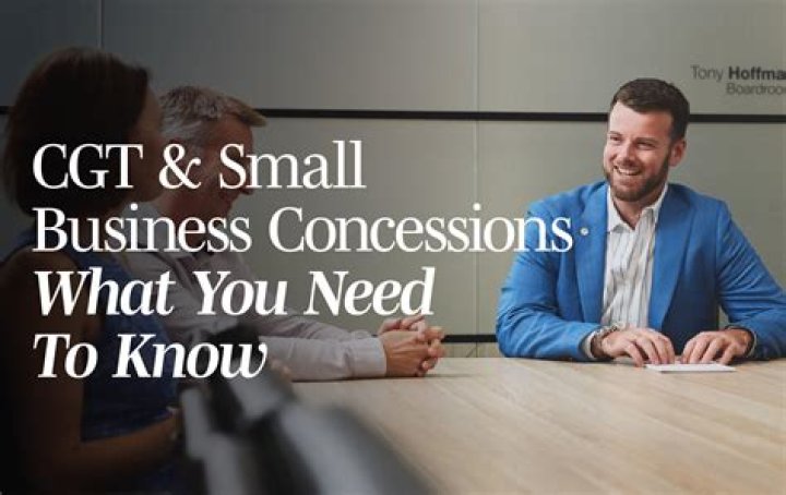 What is CGT concession?