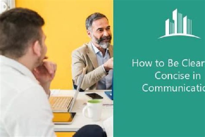 What is concise and being concise?