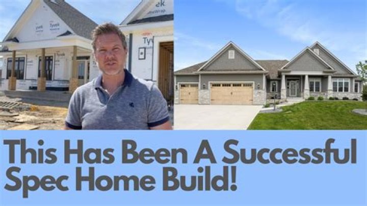 What is considered a spec house?
