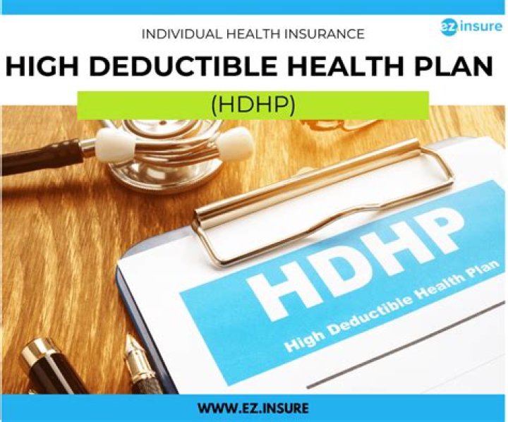 What is considered high deductible health plan?