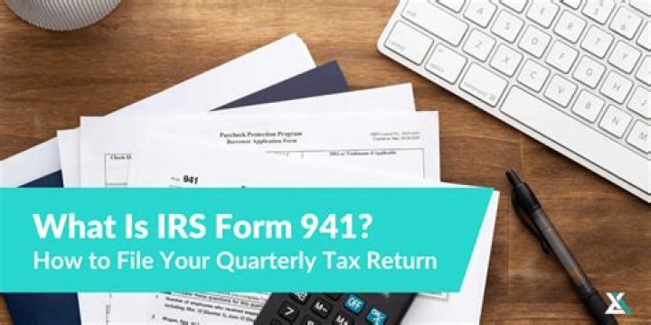 What is Form 941 tax return?