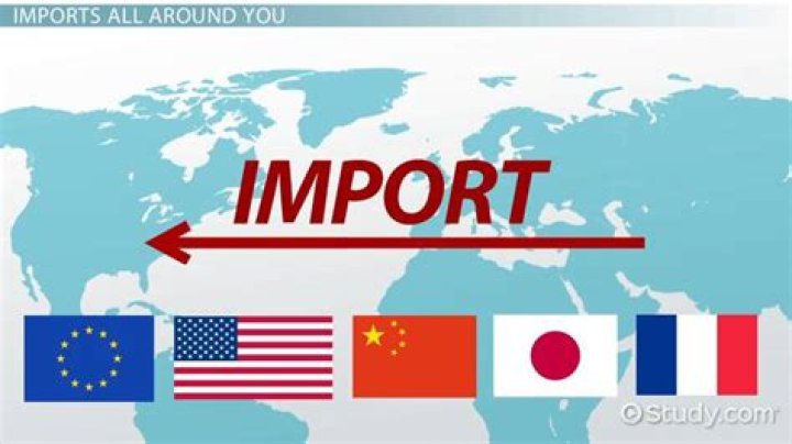 What is import in simple words?