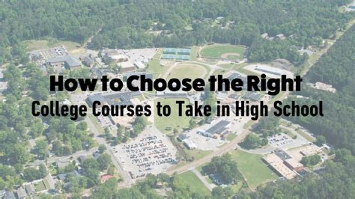 What is it called when you take college classes in high school?