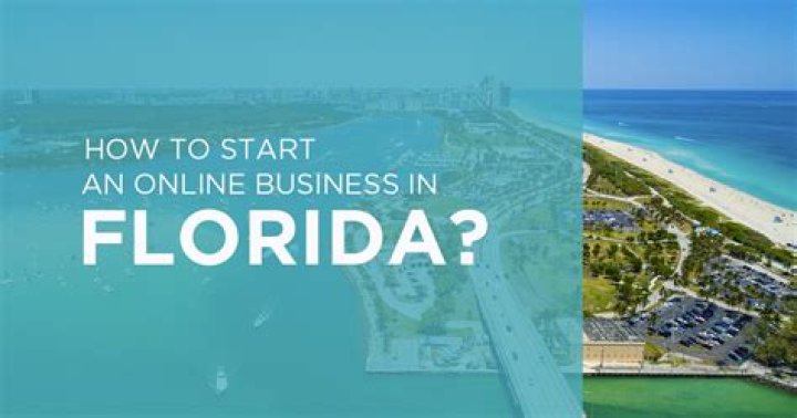 What is needed to start an online business in Florida?