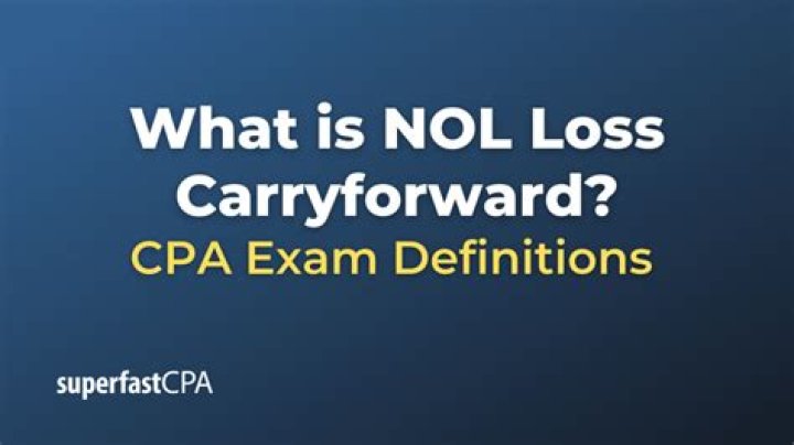 What is NOL carryforward?