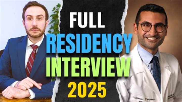 What is residency interview?