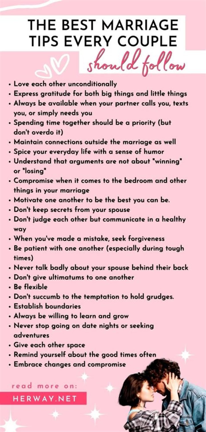 What is some good marriage advice?