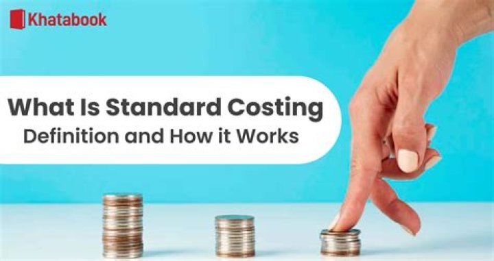 What is standard cost Mcq?