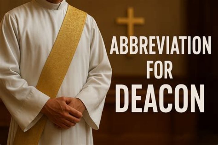 What is the abbreviation for church?